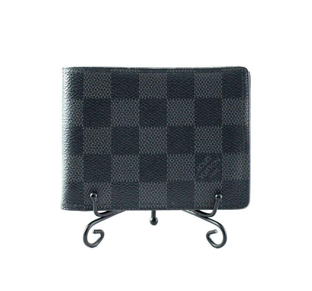 NEW Louis Vuitton Multiple Wallet Damier Graphite  date code# SP2116